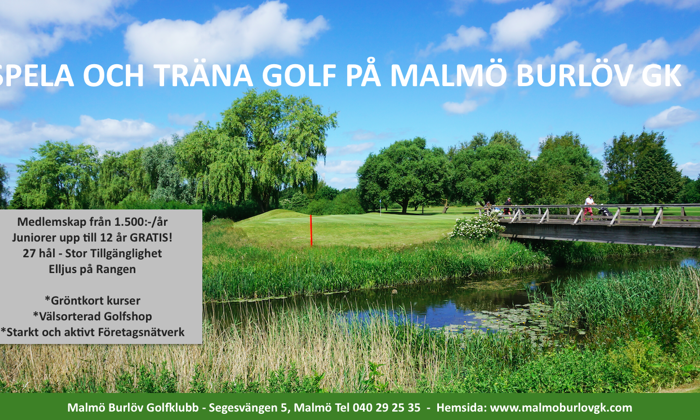 Bli Medlem på Malmö Burlöv Golfklubb